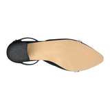 TACONES DE FIESTA STYLO MUJER 5387 SUEDE NEGRO