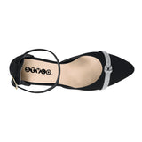 TACONES DE FIESTA STYLO MUJER 5387 SUEDE NEGRO