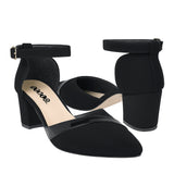 TACONES STYLO MUJER 5390 SUEDE NEGRO