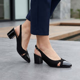 TACONES STYLO MUJER 5395 SUEDE NEGRO