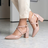 TACONES STYLO MUJER 5389 SIMIPIEL BEIGE - Beige / 24