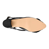 TACONES STYLO MUJER 5388 CHAROL NEGRO