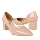 TACONES STYLO MUJER 5391 CHAROL BEIGE