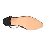 TACONES STYLO MUJER 5385 CHAROL VINO