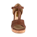 SANDALIAS DAMA STYLO 9028 SIMIPIEL CAFÉ
