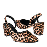 TACONES STYLO MUJER 1628 TEXTIL CAFÉ