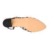 TACONES STYLO MUJER 1628 TEXTIL CAFÉ