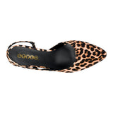 TACONES STYLO MUJER 1628 TEXTIL CAFÉ