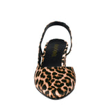 TACONES STYLO MUJER 1628 TEXTIL CAFÉ
