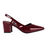 TACONES STYLO MUJER 1628 CHAROL VINO