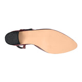 TACONES STYLO MUJER 1628 CHAROL VINO