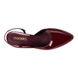 TACONES STYLO MUJER 1628 CHAROL VINO