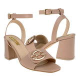 SANDALIAS DAMA STYLO 3028 SIMIPIEL BEIGE