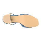 SANDALIAS DAMA STYLO 30010 SIMIPIEL AZUL