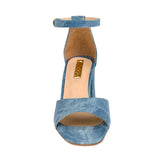SANDALIAS DAMA STYLO 30010 SIMIPIEL AZUL