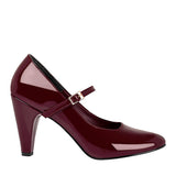 TACONES STYLO MUJER 4772 CHAROL VINO