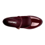 TACONES STYLO MUJER 4772 CHAROL VINO