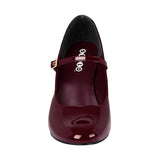 TACONES STYLO MUJER 4772 CHAROL VINO