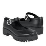 ZAPATOS DAMA SIENA 5023 SIMIPIEL NEGRO