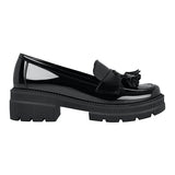 MOCASINES DAMA SIENA 7001 CHAROL NEGRO