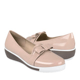 MOCASINES DAMA SIENA 3393 CHAROL BEIGE