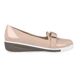 MOCASINES DAMA SIENA 3393 CHAROL BEIGE