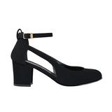 TACONES DAMA SIENA 4313 SUEDE NEGRO