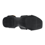 SANDALIAS DAMA SIENA 2390 SIMIPIEL NEGRO