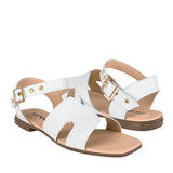SANDALIAS DAMA SIENA 2390 SIMIPIEL BLANCO