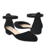 ZAPATOS SIENA MUJER 7500 SUEDE NEGRO