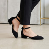 ZAPATOS SIENA MUJER 7500 SUEDE NEGRO
