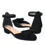 ZAPATOS SIENA MUJER 7510 SUEDE NEGRO