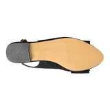 TACONES CASUALES SIENA MUJER 7400  SUEDE NEGRO