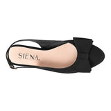 TACONES CASUALES SIENA MUJER 7400  SUEDE NEGRO
