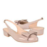 TACONES CASUALES SIENA MUJER 7400 CHAROL BEIGE
