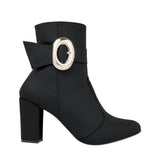 BOTINES SIENA MUJER 4133 SUEDE NEGRO