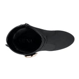 BOTINES SIENA MUJER 4133 SUEDE NEGRO