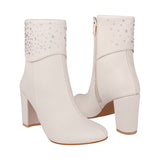 BOTINES SIENA MUJER TB-4312 SIMIPIEL BEIGE