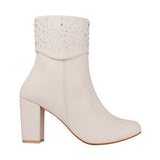 BOTINES SIENA MUJER TB-4312 SIMIPIEL BEIGE