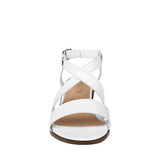 SANDALIAS STYLO MUJER E407 SIMIPIEL BLANCO