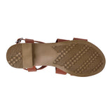 SANDALIAS STYLO MUJER E407 SIMIPIEL CAFÉ