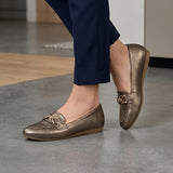 ZAPATOS STYLO MUJER J337 SIMIPIEL ORO