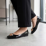ZAPATOS STYLO MUJER CF-326 CHAROL NEGRO