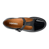 ZAPATOS CASUALES MUJER STYLO 301 CHAROL NEGRO