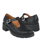ZAPATOS CASUALES MUJER STYLO 307 SIMIPIEL NEGRO