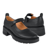 ZAPATOS CASUALES MUJER STYLO 302 SIMIPIEL NEGRO