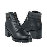 BOTINES STYLO MUJER 107 SIMIPIEL NEGRO