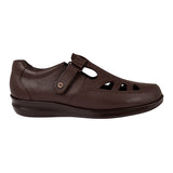 HUARACHES STYLO MUJER 5034 PIEL CAFÉ