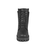 BOTINES CASUALES PARA DAMA STYLO 7302 SIMIPIEL NEGRO