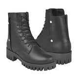 BOTINES CASUALES PARA DAMA STYLO 7302 SIMIPIEL NEGRO
